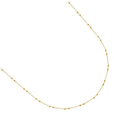 Collier plaqué or Stepec - IEPEBPOU