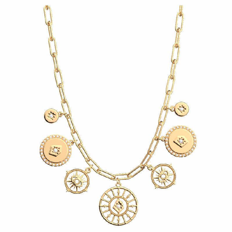 Georgette Arbre Pendentif Georgette Collier Les Georgettes Astrale