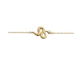 Bracelet Les Georgettes - Serpent finition doré - 70442691908