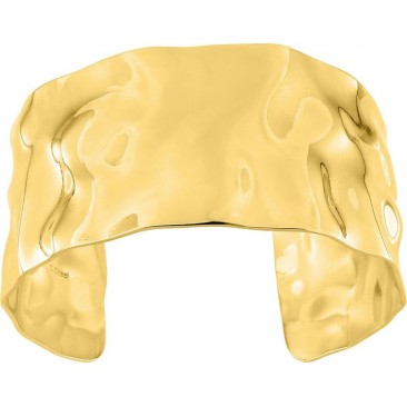 Bracelet rigide acier doré Stepec - 403483