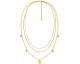 Collier acier doré Stepec - 432424