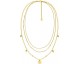 Collier acier doré Stepec - 432424