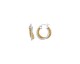 Boucles d'oreilles créoles argent oxydes Charles Garnier - AGF170010E