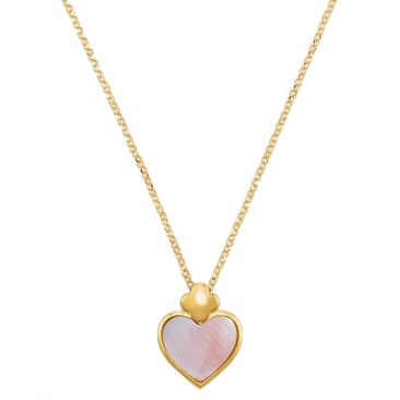 Collier argent doré nacre Charles Garnier - AGF170164N