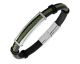 Bracelet homme caoutchouc & acier Jourdan - JH300042B