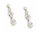 Boucles d'oreilles pendants argent & oxydes LINEARGENT - 17092-A