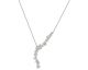 Collier argent et oxydes LINEARGENT - 19415-PE