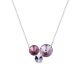 Collier argent et cristal Spark - A0144LAM