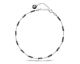 Chaine de cheville argent et cristal Spark - A0519HE