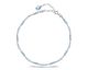 Chaine de cheville argent et cristal Spark - A0519AQ