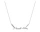 Collier argent & oxydes LINEARGENT - 19479-C