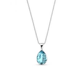 Collier argent et cristal Spark - A0510LTU