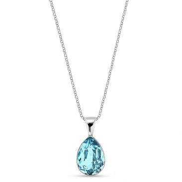Collier argent et cristal Spark - A0510LTU