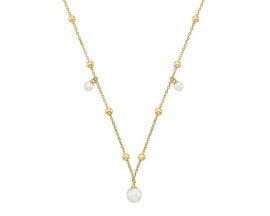 Collier argent et perles Jourdan - AJF170206N