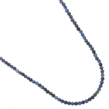 Collier perles Rebel & Rose Midnight Blue 4 mm - RR-NL037-S