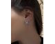 Boucles d'oreilles argent oxydes LINEARGENT - 19447-A