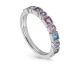 Bague argent et oxydes LINEARGENT - 19455-R