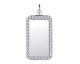 Plaque argent et oxydes Auro - P1063