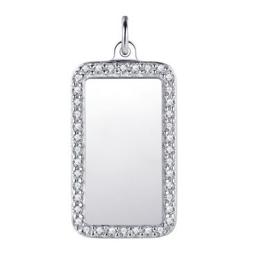 Plaque argent et oxydes Auro - P1063