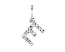Pendentif E argent oxydes Stepec - P1080/E