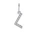 Pendentif L argent oxydes Stepec - P1080/L