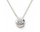 Collier or oxyde serti clos Stepec - BPTBSgris