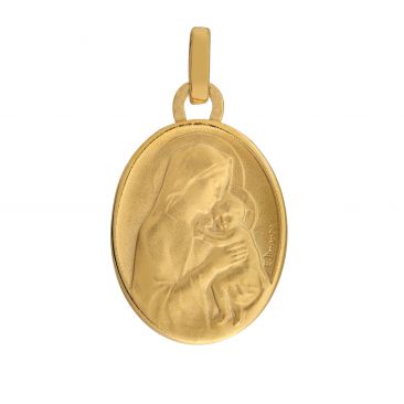 Médaille or vierge à l'enfant Stepec - fPOEIJ