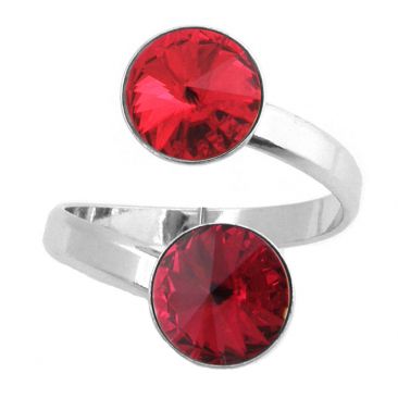 Bague argent Indicolite - BAGDUO227