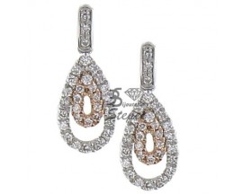 Boucles d'oreilles pendants or & diamant(s) Pfertzel - 8170359