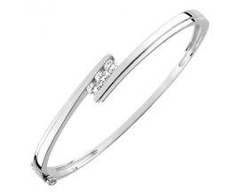 Bracelet rigide argent - ASBH77Z