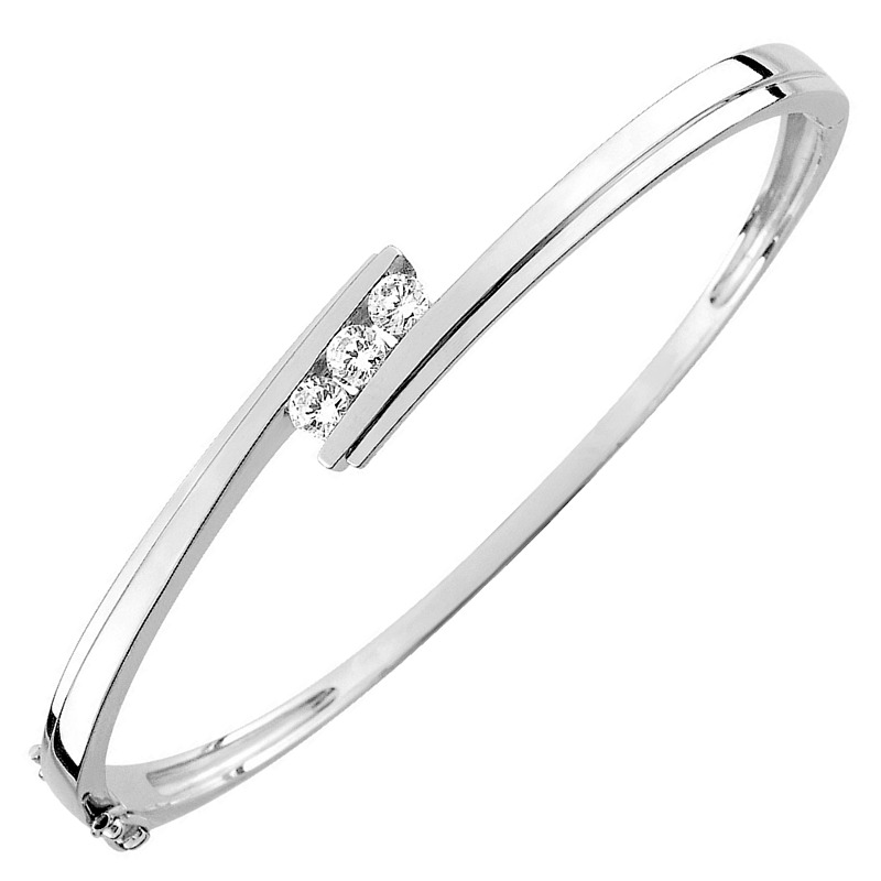 Bracelet Homme En Argent Sterling Rigide - Modèle Vintage - Occasion