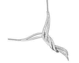 Collier empierré argent - ASCI61Z40