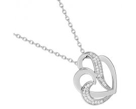 Collier empierré argent - ASCL13Z40