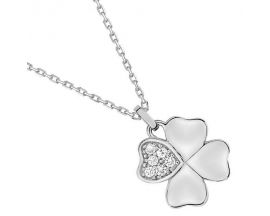 Collier empierré argent - ASCQ74Z40