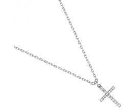 Collier empierré argent - ASCU69Z40
