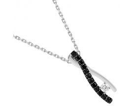 Collier empierré argent - ASCX56NZ
