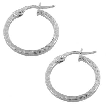 Boucles d'oreilles créoles or Lucas Lucor - XCRE162G