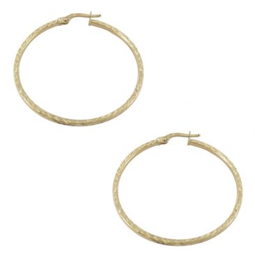 Boucles d'oreilles créoles or Lucas Lucor - XCRE164