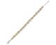 Bracelet argent Valenzi Bijoux - FA4496-B RH+RO+YEL