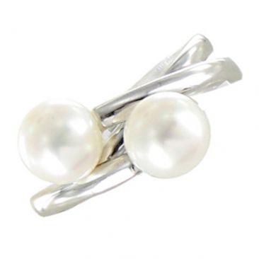 Bague argent perle Stepec - EA094E