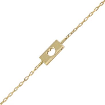 Bracelet or coeur Lucas Lucor - TBREMA