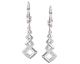Boucles d'oreilles pendants argent oxydes Stepec - C40580/BO AG 