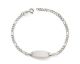 Bracelet gourmette bébé argent Stepec - cISTT