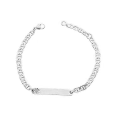 Bracelet gourmette identité or Lucas Lucor - XIBB37G