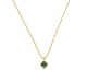 Collier argent doré malachite et oxydes Charles Garnier - AGF170230N