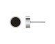 Boucles d'oreilles boutons acier Jourdan - JH200005E