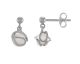 Boucles d'oreilles pendants argent perles Jourdan - AJF170261E