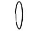 Bracelet acier & cuir Jourdan - JH250089B