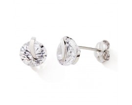 Boucles d'oreilles boutons or Stepec - EOJOg