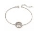 Bracelet arbre de vie argent et oxydes - cJPEE
